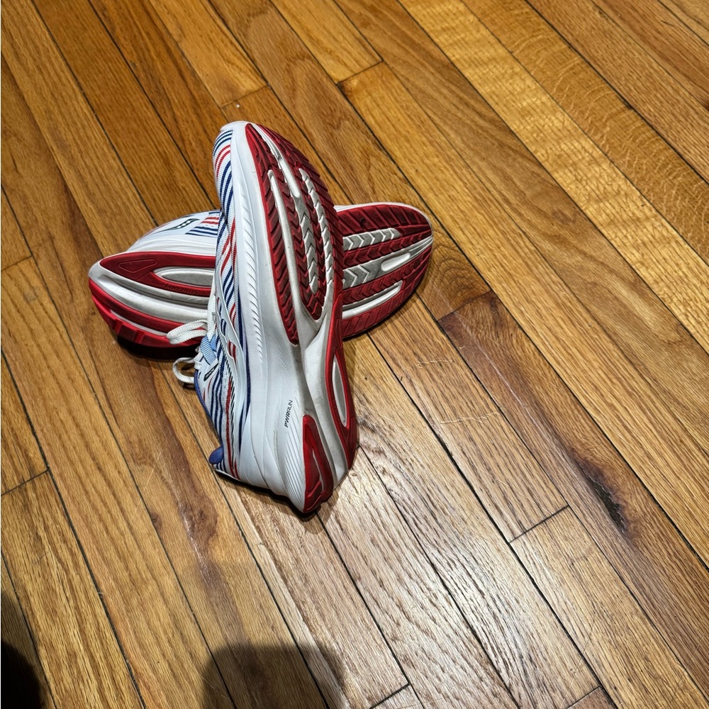 Saucony Ride Guide 15 Banner PWRRUN Running Form Fit 8mm off set Patriotic 9 - Picture 10 of 10